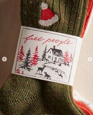 Free People Holiday Heritage Sock 3-Pack